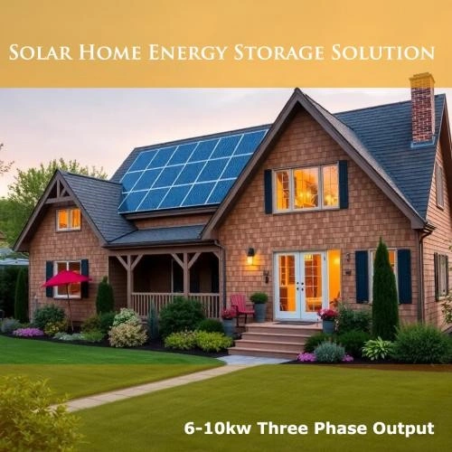 6-10KW Three Phase Solar Home Energy Storage Solution 