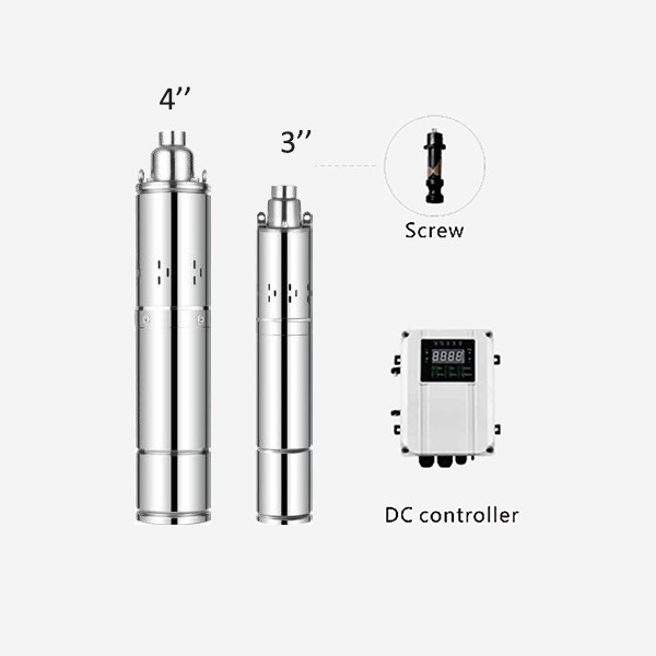 3 Inches DC Screw Solar Pump